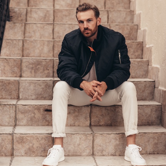 THE KOOPLES | Navy Bomber Jacket - Picture 4 of 5